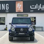 Mercedes-Benz G Class G63 AMG 2021 Model Year Blue Color Exterior - Thumbnail 3