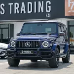Mercedes-Benz G Class G63 AMG 2021 Model Year Blue Color Exterior - Thumbnail 1