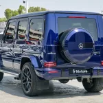 Mercedes-Benz G Class G63 AMG 2021 Model Year Blue Color Exterior - Thumbnail 6