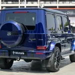 Mercedes-Benz G Class G63 AMG 2021 Model Year Blue Color Exterior - Thumbnail 7
