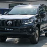 Toyota Prado TX-L 2023 Model Year Black Color Exterior Beige Interior - Thumbnail 1