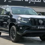 Toyota Prado TX-L 2023 Model Year Black Color Exterior Beige Interior - Thumbnail 3