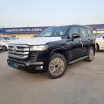 Toyota Land Cruiser GXR 2024 Model Year Black Color Exterior - Thumbnail 1