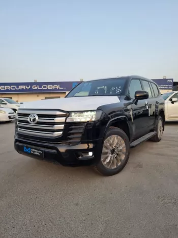 Toyota Land Cruiser GXR 2024 Model Year Black Color Exterior
