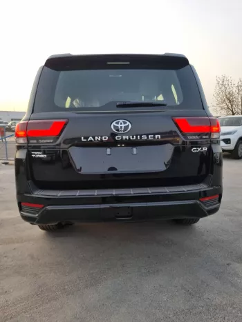 Toyota Land Cruiser GXR 2024 Model Year Black Color Exterior