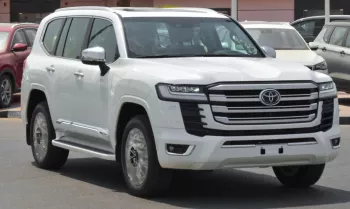 Toyota Land Cruiser VXR 3.3L 2023 Model Year White Color