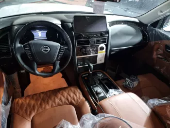 Nissan Patrol Platinum LE 5.6L Petrol 2024 Model Year White Color