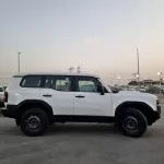 Toyota Prado 2.4L 2024 Model Year White Color Exterior - Thumbnail 2