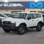 Toyota Prado 2.4L 2024 Model Year White Color Exterior - Thumbnail 13