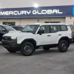 Toyota Prado 2.4L 2024 Model Year White Color Exterior - Thumbnail 16