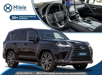 LEXUS LX 600 LUXURY 3.4L PETROL 2024 MODEL YEAR BLACK COLOR