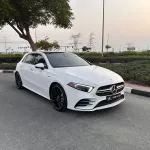Mercedes-Benz A 35 Class 2022 Model Year White Color Exterior - Thumbnail 3