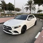Mercedes-Benz A 35 Class 2022 Model Year White Color Exterior - Thumbnail 1