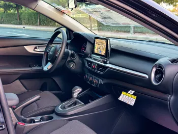 KIA FORTE 2024 MODEL YEAR BLACK COLOR EXTERIOR