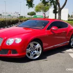 2013 BENTLEY CONTINENTAL GT RED COLOR IN EXCELLENT CONDITION - Thumbnail 3