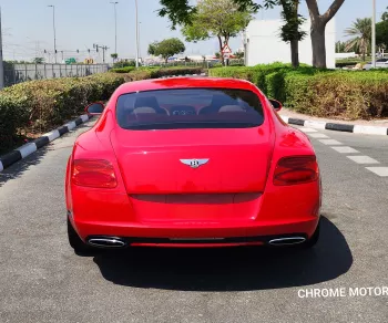 2013 BENTLEY CONTINENTAL GT RED COLOR IN EXCELLENT CONDITION