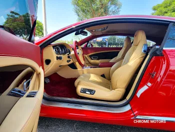 2013 BENTLEY CONTINENTAL GT RED COLOR IN EXCELLENT CONDITION