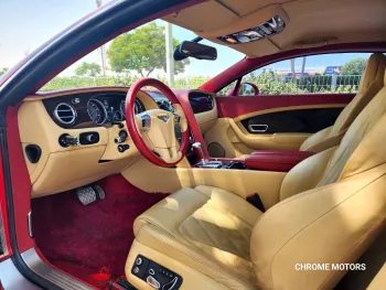 2013 BENTLEY CONTINENTAL GT RED COLOR IN EXCELLENT CONDITION