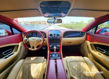 2013 BENTLEY CONTINENTAL GT RED COLOR IN EXCELLENT CONDITION