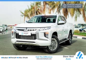 2022 Mitsubishi L200 Diesel White Color 4WD Euro 6 Automatic