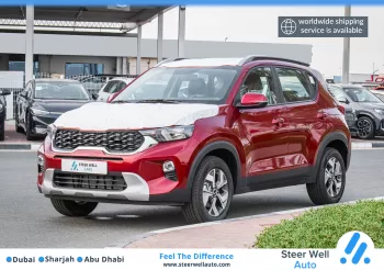 Kia Sonet 2023 Model Year GLS 1.5L Petrol Red Color Exterior