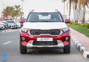 Kia Sonet 2023 Model Year GLS 1.5L Petrol Red Color Exterior