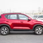 Kia Sonet 2023 Model Year GLS 1.5L Petrol Red Color Exterior - Thumbnail 4