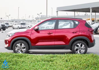 Kia Sonet 2023 Model Year GLS 1.5L Petrol Red Color Exterior