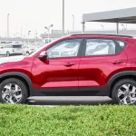 Kia Sonet 2023 Model Year GLS 1.5L Petrol Red Color Exterior - Thumbnail 5