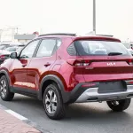 Kia Sonet 2023 Model Year GLS 1.5L Petrol Red Color Exterior - Thumbnail 6