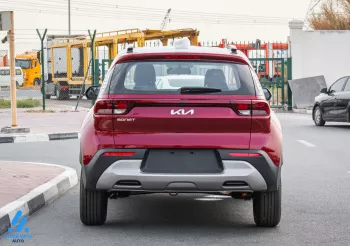 Kia Sonet 2023 Model Year GLS 1.5L Petrol Red Color Exterior
