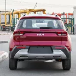 Kia Sonet 2023 Model Year GLS 1.5L Petrol Red Color Exterior - Thumbnail 7