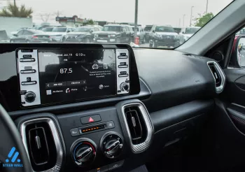 Kia Sonet 2023 Model Year GLS 1.5L Petrol Red Color Exterior