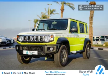 Suzuki Jimny 2025 Model Year 1.5L 4x4 GLX Yellow Color Exterior