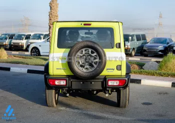 Suzuki Jimny 2025 Model Year 1.5L 4x4 GLX Yellow Color Exterior