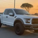 Ford F 150 Raptor 2018 Model Year White Color Exterior - Thumbnail 1
