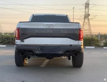 Ford F 150 Raptor 2018 Model Year White Color Exterior
