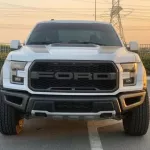 Ford F 150 Raptor 2018 Model Year White Color Exterior - Thumbnail 2