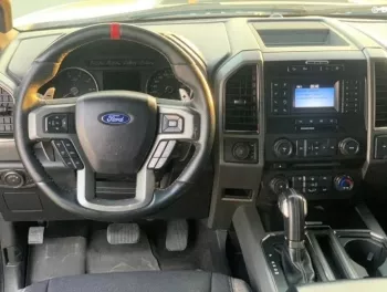 Ford F 150 Raptor 2018 Model Year White Color Exterior