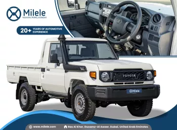 TOYOTA LAND CRUISER LC79SC DIESEL 2024 MODEL YEAR WHITE COLOR (RHD)