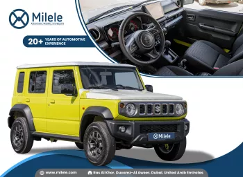 SUZUKI JIMNY GLX 1.5L PETROL AWD 2024 MODEL YEAR YELLOW COLOR