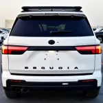2024 MODEL TOYOTA SEQUOIA TRD PRO HYBRID V6 3.5L TURBO WHITE COLOR - Thumbnail 2