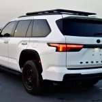 2024 MODEL TOYOTA SEQUOIA TRD PRO HYBRID V6 3.5L TURBO WHITE COLOR - Thumbnail 4