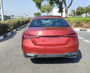 MERCEDES BENZE C260L 2023 MODEL YEAR RED COLOR EXTERIOR