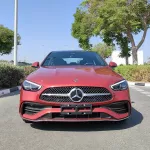 MERCEDES BENZE C260L 2023 MODEL YEAR RED COLOR EXTERIOR - Thumbnail 1