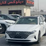 HYUNDAI AZERA 3.5L PETROL FWD 2023 MODEL YEAR WHITE COLOR - Thumbnail 1