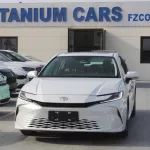 Toyota Camry Hybrid 2.0 2025 Model Year White Color Exterior - Thumbnail 2