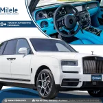 ROLLS ROYCE CULLINAN BLACK BADGE KIT PETROL 2024 MODEL YEAR WHITE COLOR - Thumbnail 1