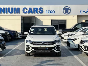 Volkswagen T-ROC 1.5L Engine 2024 Model Year White Color Exterior
