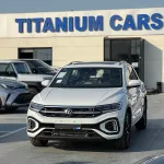 Volkswagen T-ROC 1.5L Engine 2024 Model Year White Color Exterior - Thumbnail 1